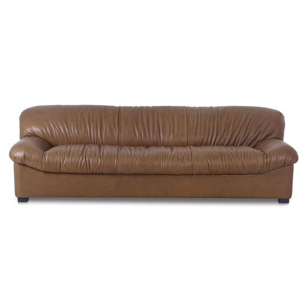 Moe's Halston Sofa in Tan Leather