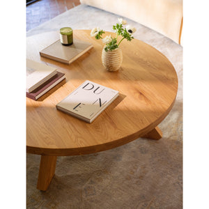 Alden Coffee Table in Natural Oak