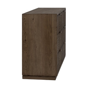 Santa Clara Solid Wood 6Dwr Dresser