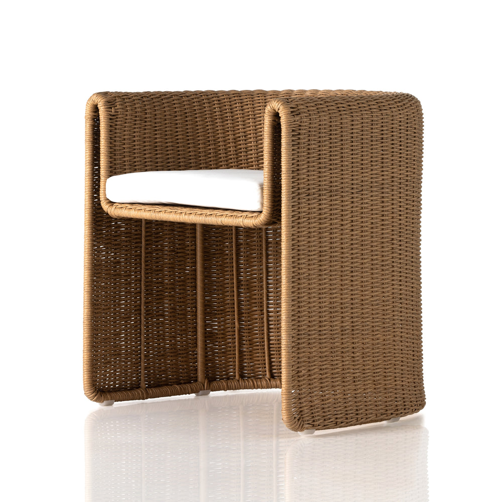 Tucson Outdoor Dining Armchair In Natural