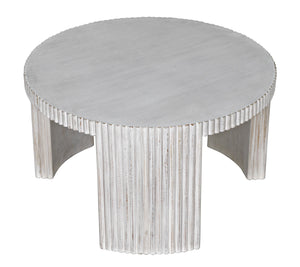 Jgor Side/Coffee Table, White Wash
