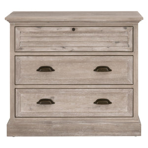 Eden 3-Drawer Nightstand