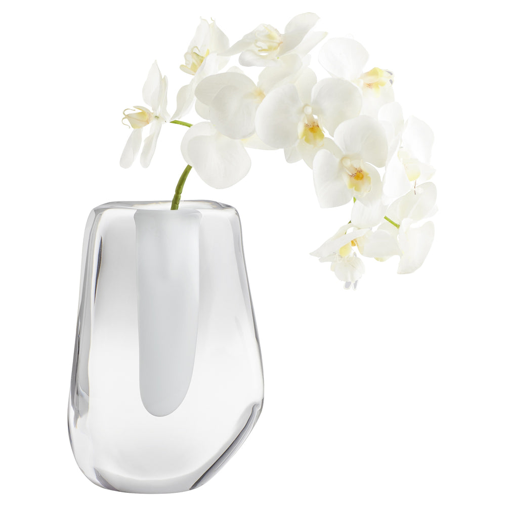 Clear Oppulence Vase in Clear