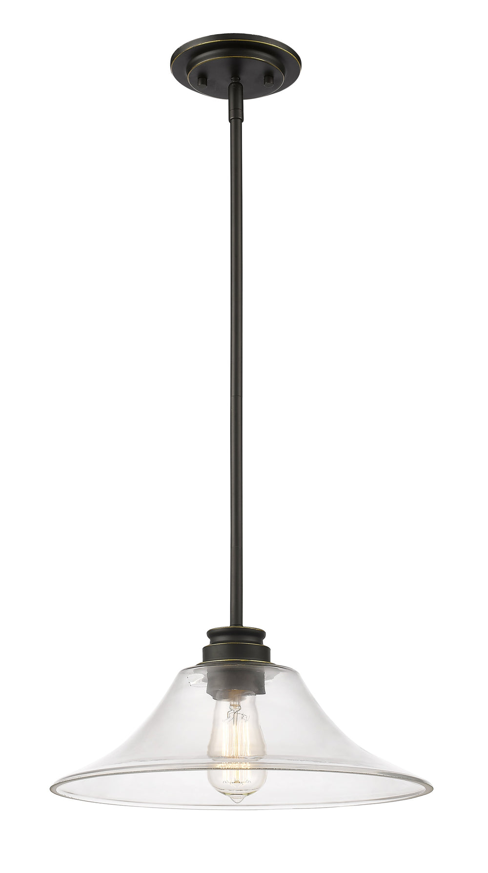 Annora 1 Light Mini Pendant in Olde Bronze Finish