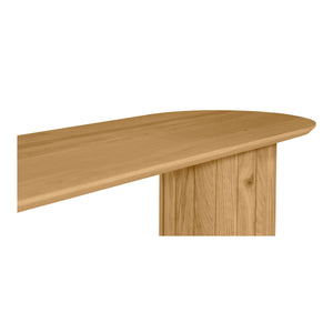 Povera Dining Bench in Natural Oak