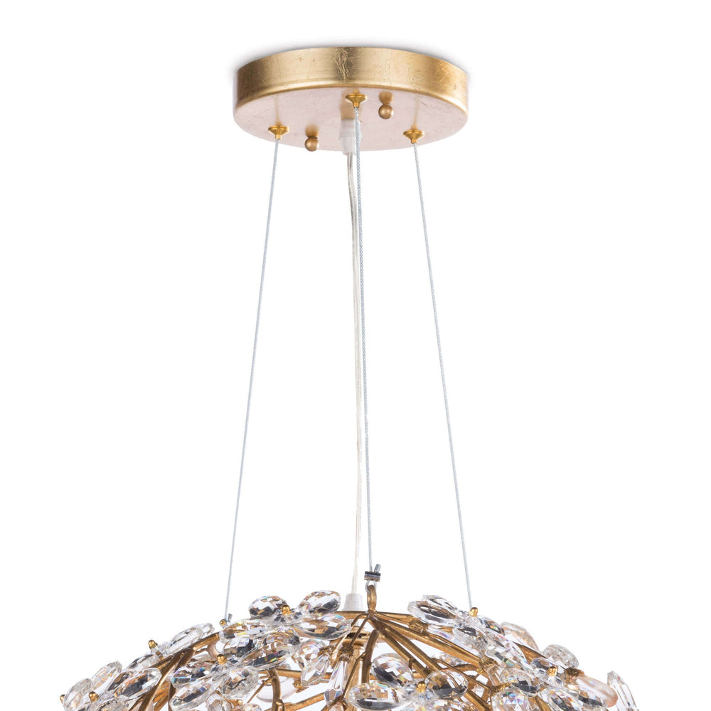 Cheshire Chandelier Small (Gold Leaf)