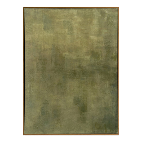Moe's Enamor Framed Painting in Multicolor Olive