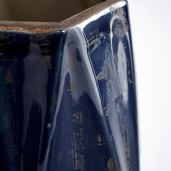 Large Chamos Planter in Blue