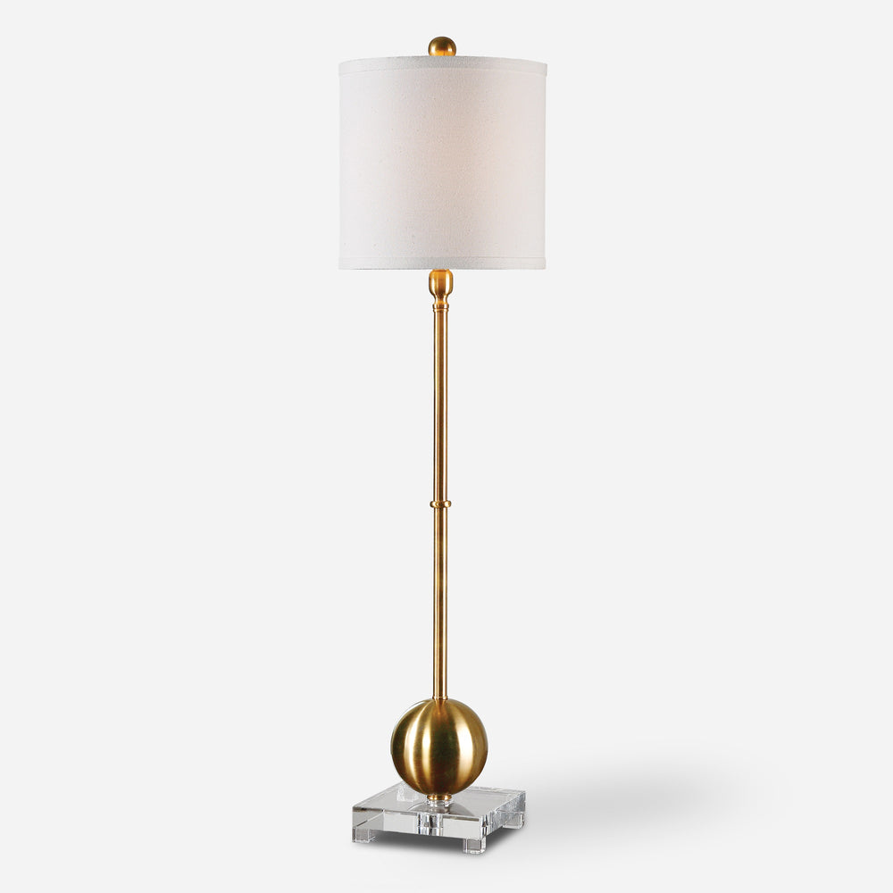 Laton Brass Buffet Lamp