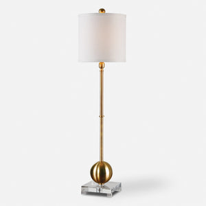 Laton Brass Buffet Lamp