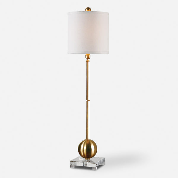 Laton Brass Buffet Lamp