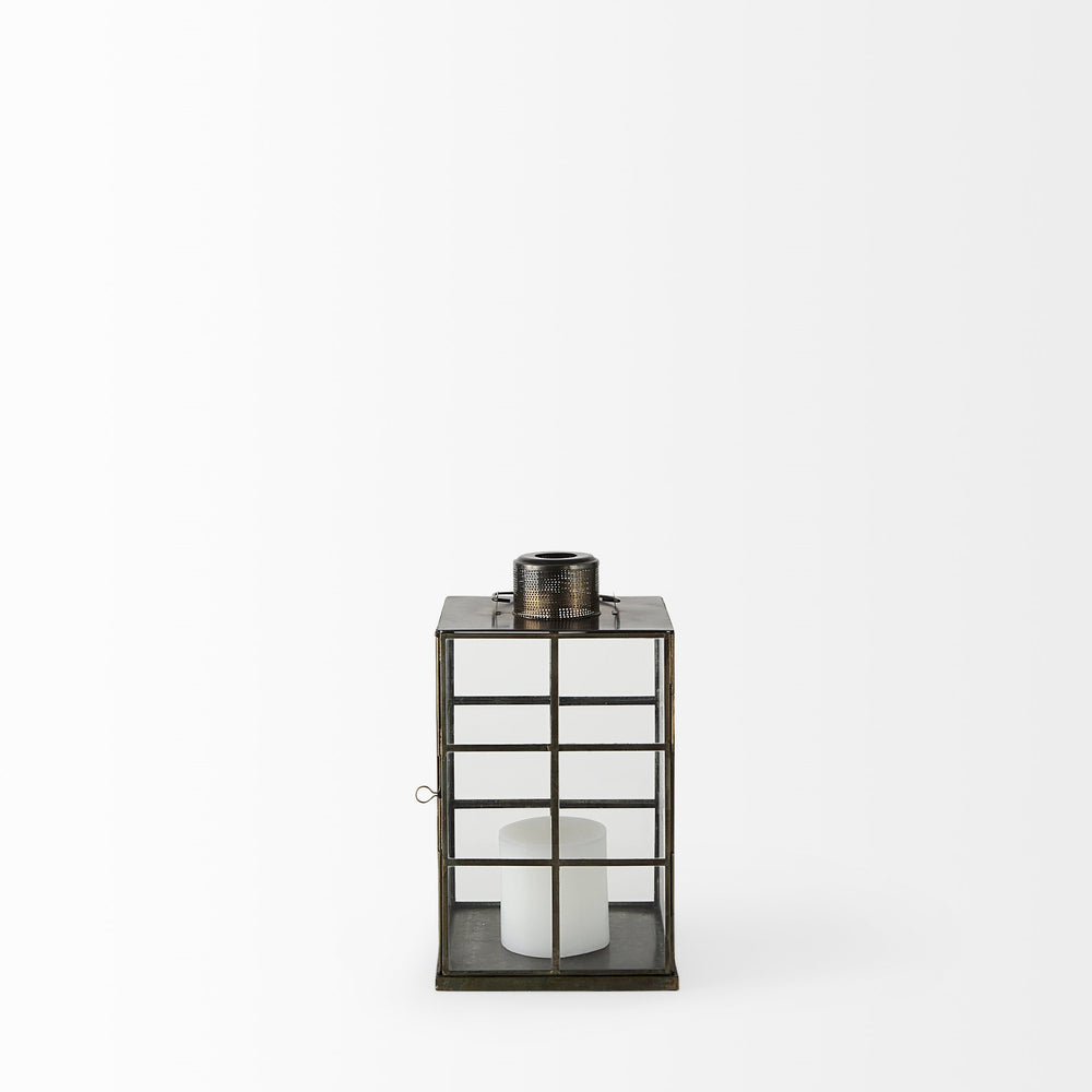 Grimwig (Small) 8L x 8W x 15H LANTERN W/SHEET BASE WITHOUT BEVEL