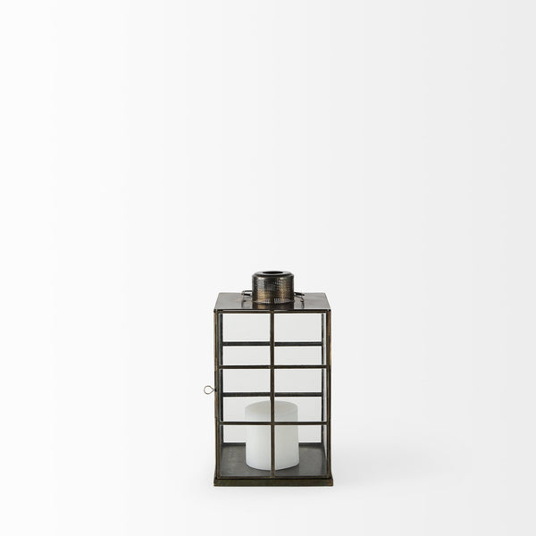 Grimwig (Small) 8L x 8W x 15H LANTERN W/SHEET BASE WITHOUT BEVEL