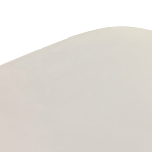 Dante Coffee Table In White Concrete