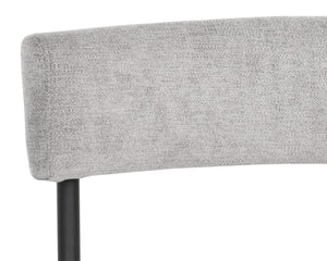 Seneca Dining Chair - Black - Polo Club Stone