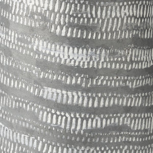 Serena I 8H Small Gray/White Textured Metal Jug