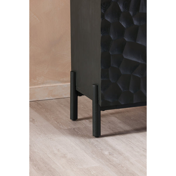 Misaki Sideboard in Black Oak Finish