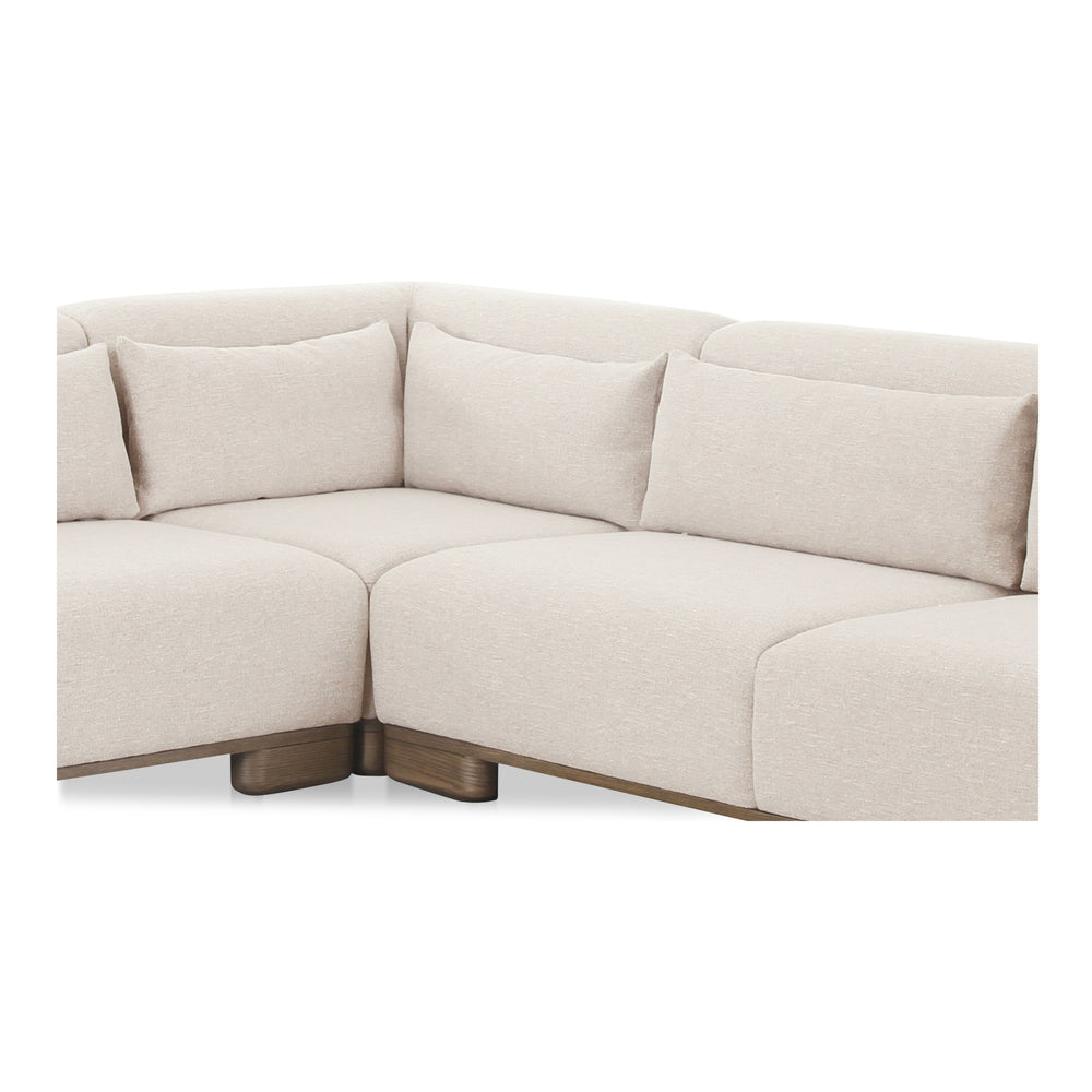 Moe's June Corner Modular Sectional in Oatmeal