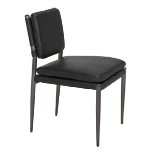 Wooster Dining Chair, Black