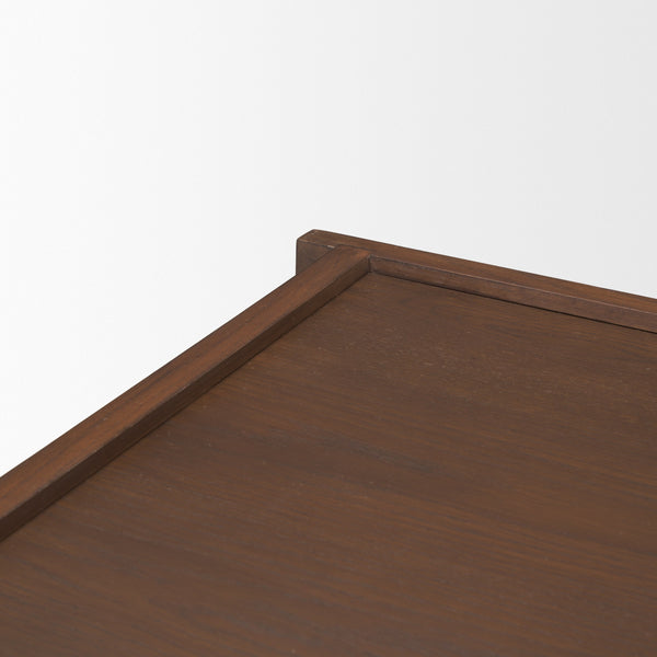 Laraya Medium Brown Wood Coffee Table