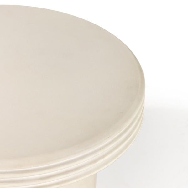 Grecia Outdoor End Table Set In White