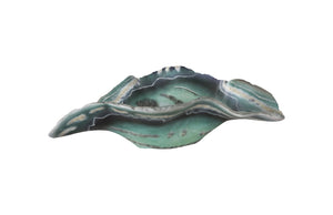 Cast Onyx Fluorite Bowl, Faux Finish, Smallall