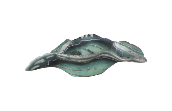 Cast Onyx Fluorite Bowl, Faux Finish, Smallall