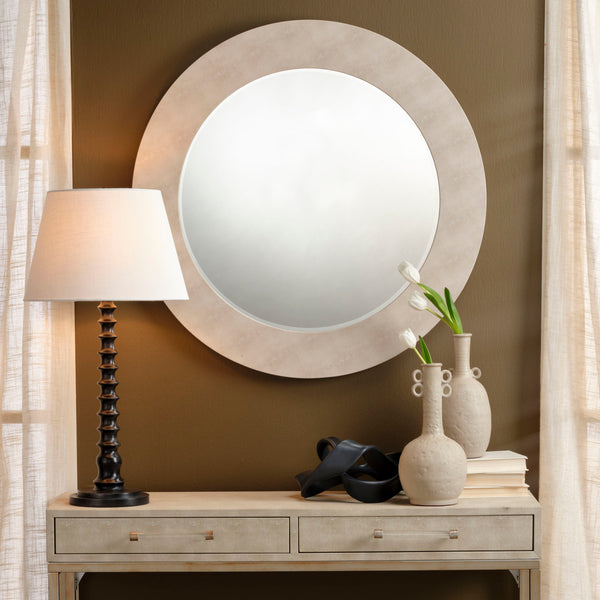 Revolution Wood Table Lamp with Linen Shade, Black