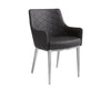 CHASE ARMCHAIR - BLACK