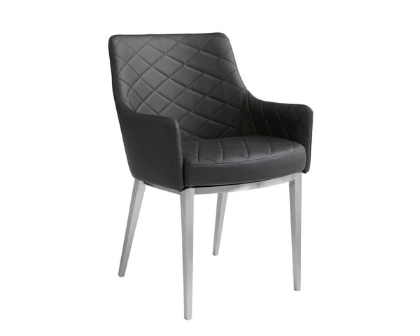 CHASE ARMCHAIR - BLACK