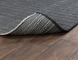 Indoor/Outdoor Yuma Rug - Charcoal 5'x8'