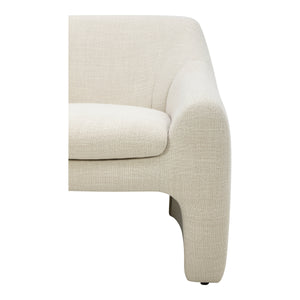 Kenzie Accent Chair in Textured Dune Fabric