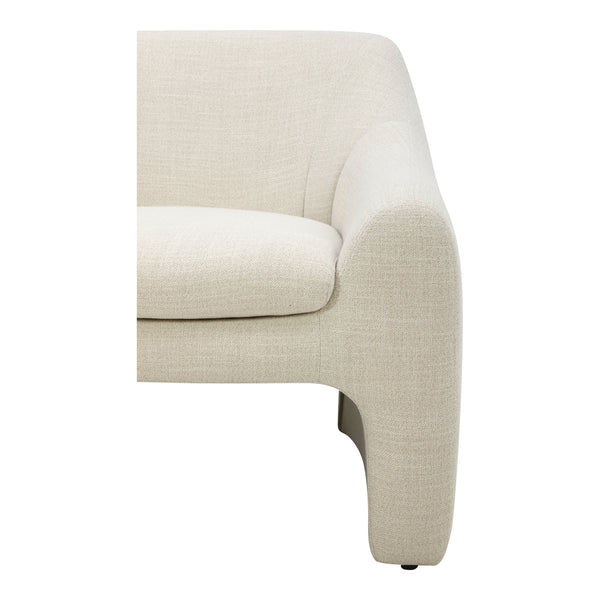 Kenzie Accent Chair in Textured Dune Fabric