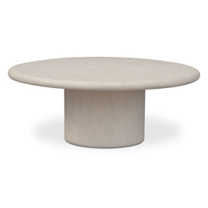 Moe's Frida Outdoor Coffee Table in Cream