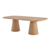 Briston KD 90.5" Dining Table, Natural