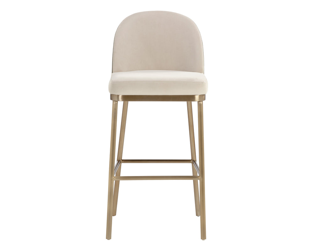 LAVANIA BARSTOOL - MEG TAUPE / PORCINI TAUPE