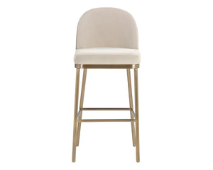 LAVANIA BARSTOOL - MEG TAUPE / PORCINI TAUPE