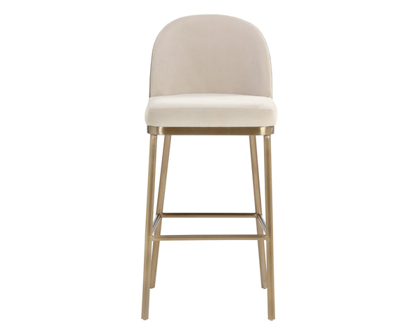 LAVANIA BARSTOOL - MEG TAUPE / PORCINI TAUPE
