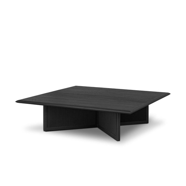 Rosenell Square Coffee Table - Black Oak Veneer