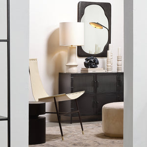 Vitrino 6 Door Iron Console