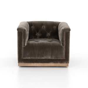 MAXX SWIVEL CHAIR- SAPPHIRE BIRCH