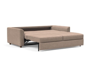 NEAH SOFA BED W/CURVED ARM RESTS, 71"x77"