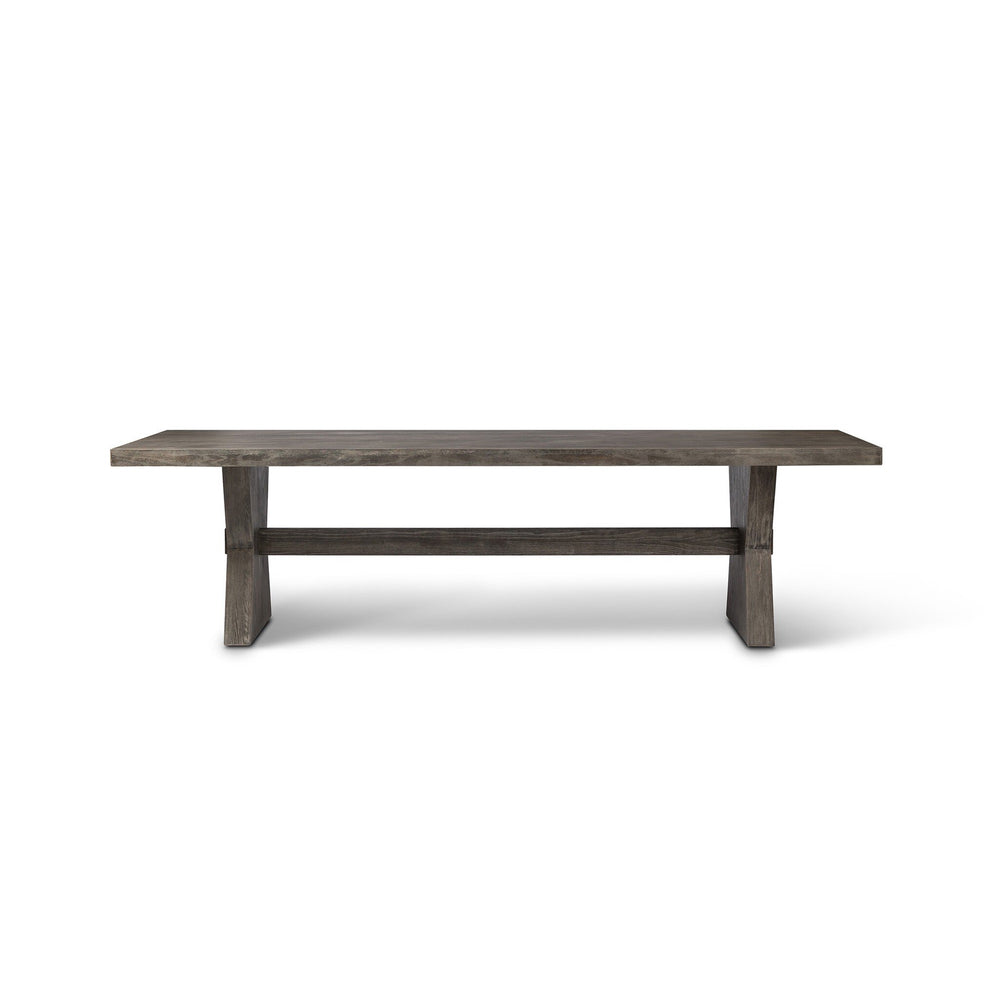 Tia Dining Table - Black Burnt Oak