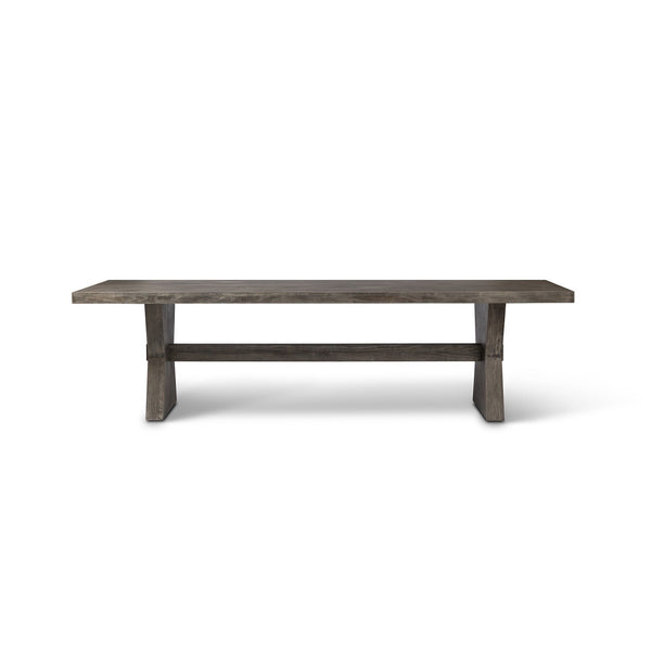 Tia Dining Table - Black Burnt Oak