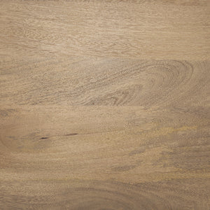 Soma 48" Light Brown Acacia Wood Round Dining Table