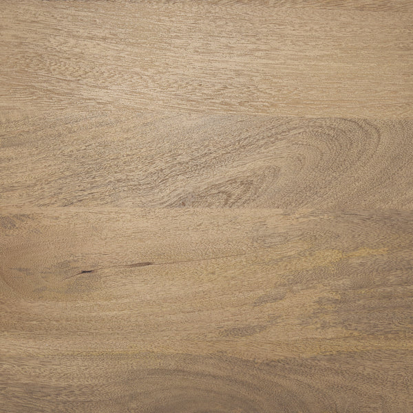 Soma 48" Light Brown Acacia Wood Round Dining Table