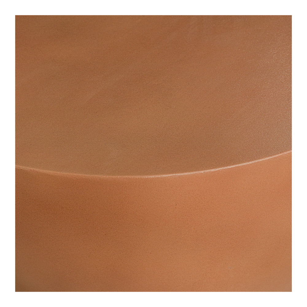 Moe's Insitu Side Table in Terracotta Concrete