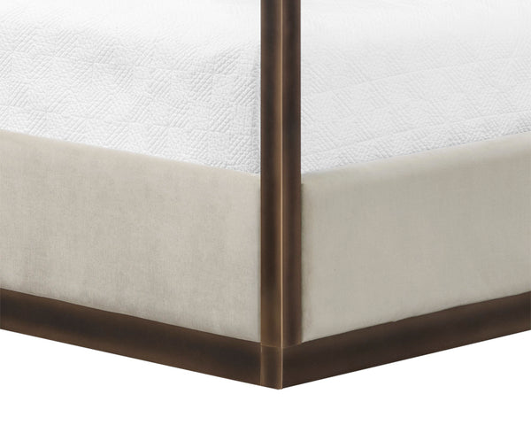CASETTE CANOPY BED - KING - PICCOLO PROSECCO