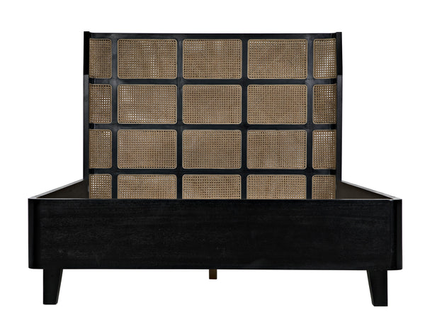 Porto Bed A with Headboard And Frame, Queen