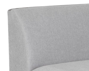 JACLYN MODULAR - RIGHT ARMCHAIR - EGYPT LIGHT GREY / DANNY MEDIUM GREY